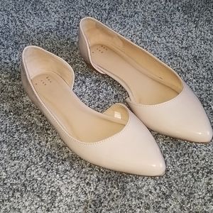 Size 10 nude flats